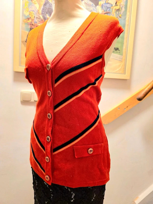 Vintage 70's 4 Castella Gillet / Waistcoat