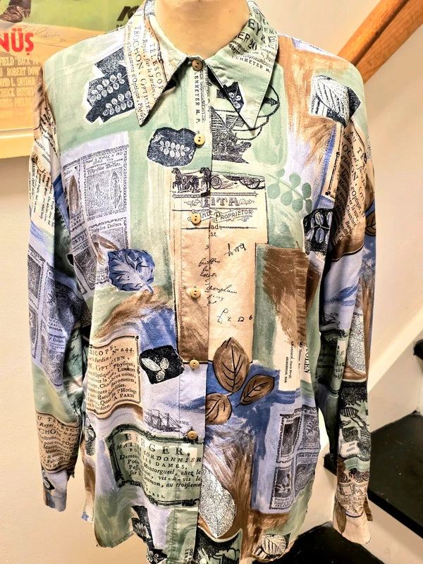 Vintage 1990's Print Shirt