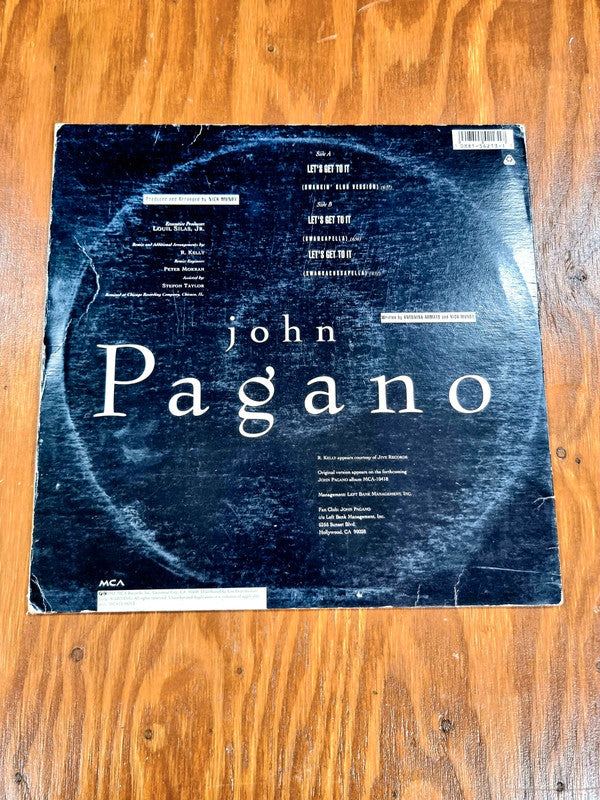 John Pagano – Let's Get To It - Record Vinyl