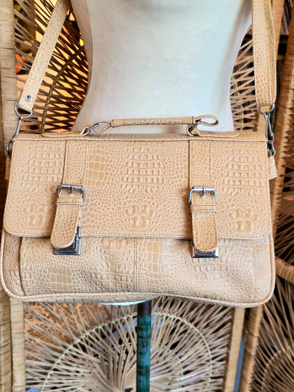 Vintage 80's Bugatti Shoulder Bag
