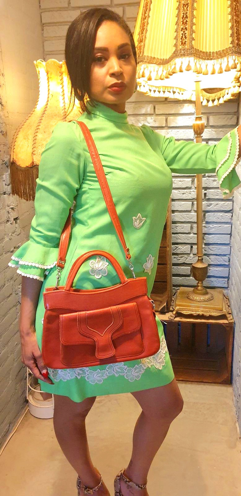 Vintage 70s Hand/ Shoulder Bag