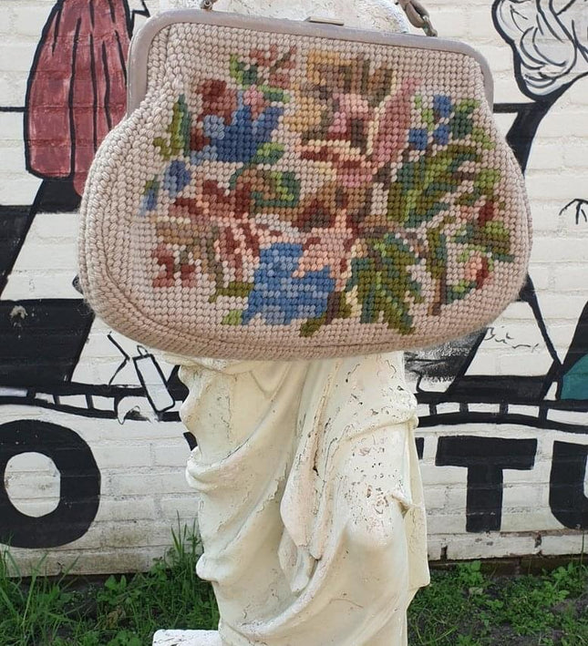 70´s Tapestry Handbag - Yatva