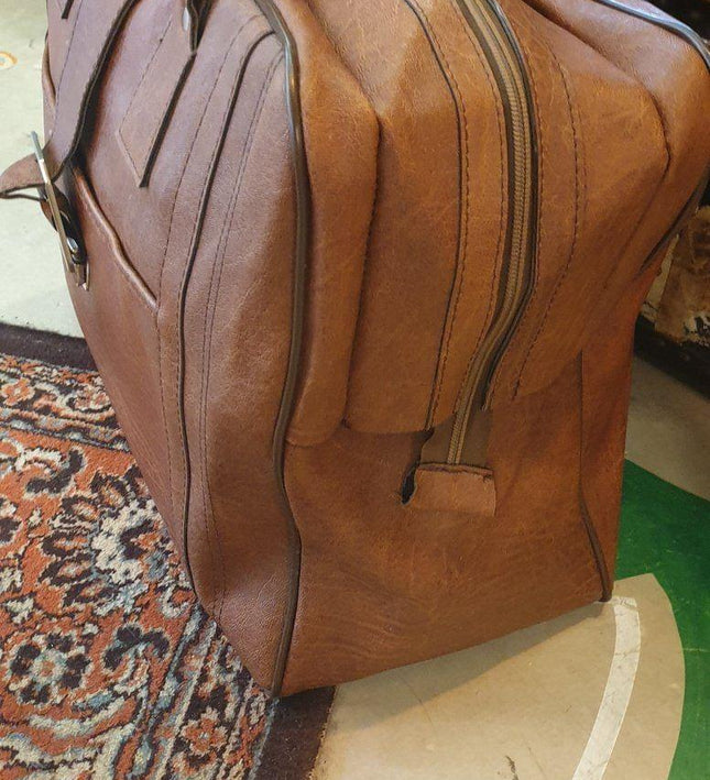70´s Vintage Holdall Weekend Bag - Yatva