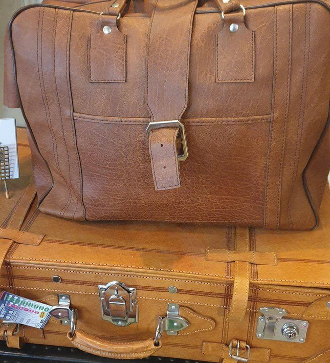 70´s Vintage Holdall Weekend Bag - Yatva