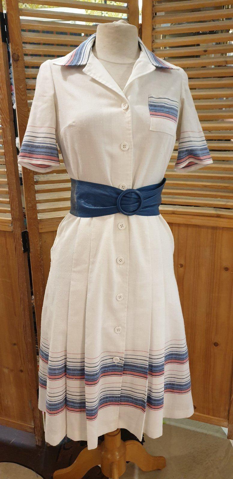 70s Vintage Trevira Mod Dress
