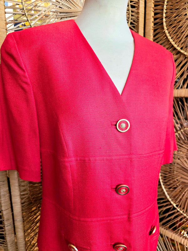 Vintage 80's Louis Féraud Dress