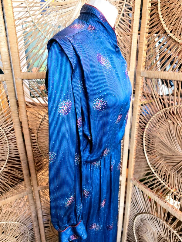 Vintage 70's Roger Mahr Midi Dress