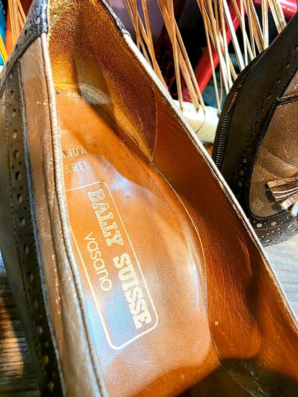Vintage 80's Bally Suisse Vasano Shoes