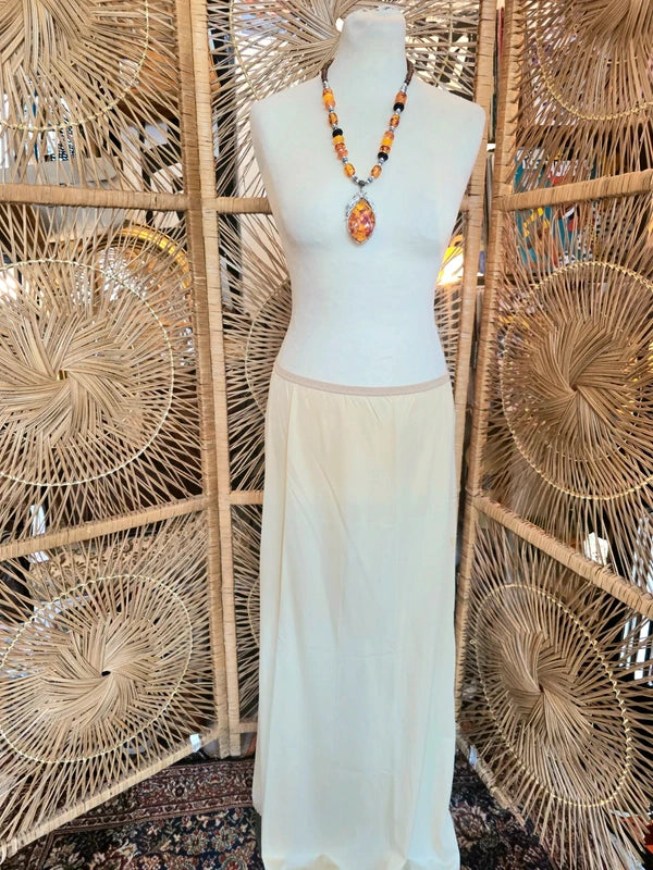 Vintage 70's Amber Necklace