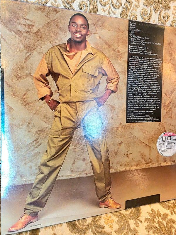 Philip Bailey – Continuation Vinyl Record