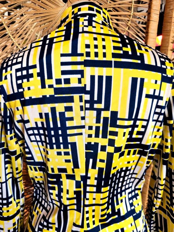 Vintage 70s Devernois Blouse