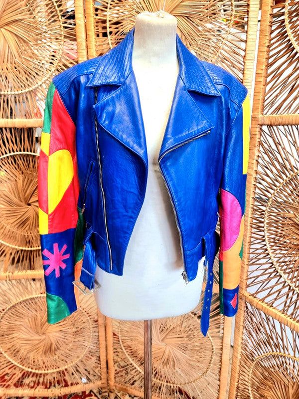 Vintage 80’s/90’s Michael Hoban North Beach Biker Jacket