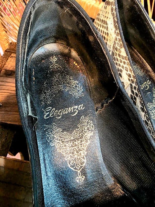 Vintage 60s Eleganza Slip on Shoes