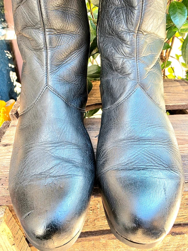 Vintage 80's Heeled Boots