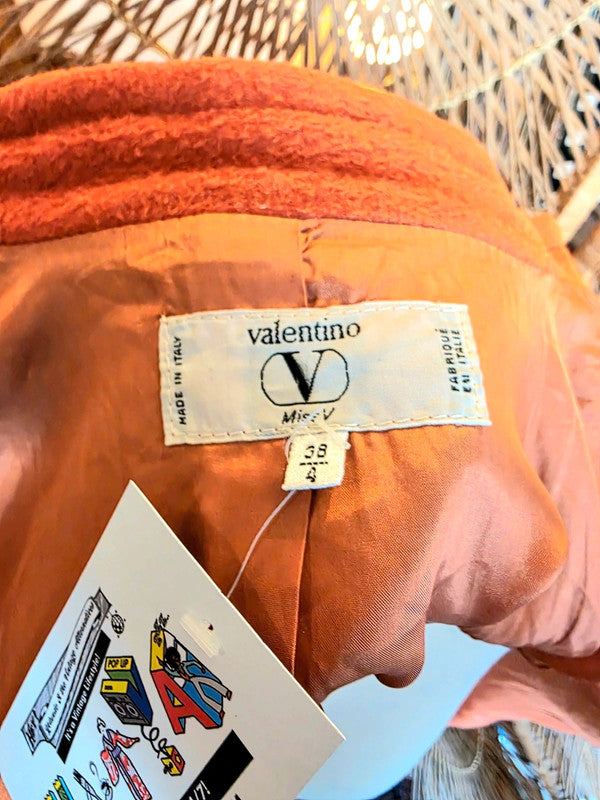 Vintage 80's Valentino Wool Coat