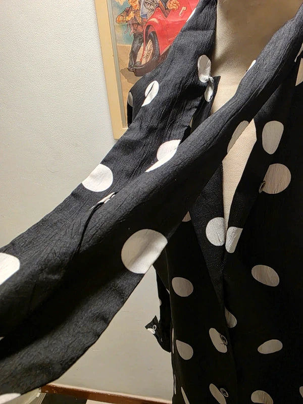 Vintage 80's Polka Dots Shirt