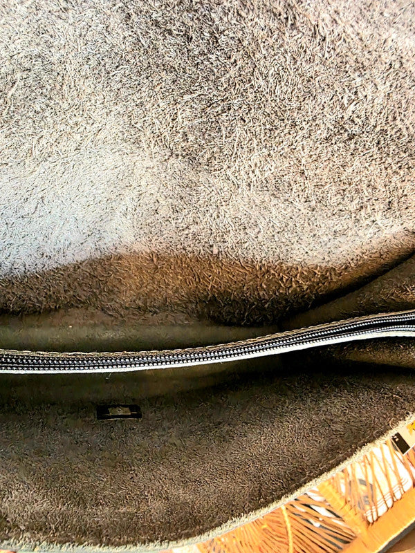 Vintage 80's Leather Shoulder Bag