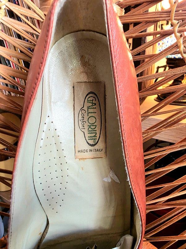 Vintage 80s Gallorini Leather Loafers