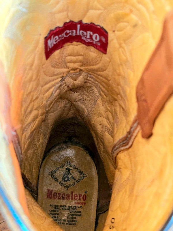 Vintage 70's Mezcalero Cowboy Boots