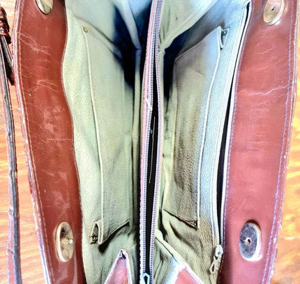 Vintage 60's / 70's Cro Leather Shoulder Bag