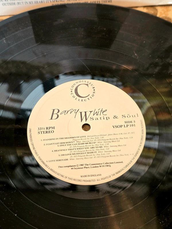 Barry White – Satin & Söul Vinyl Record