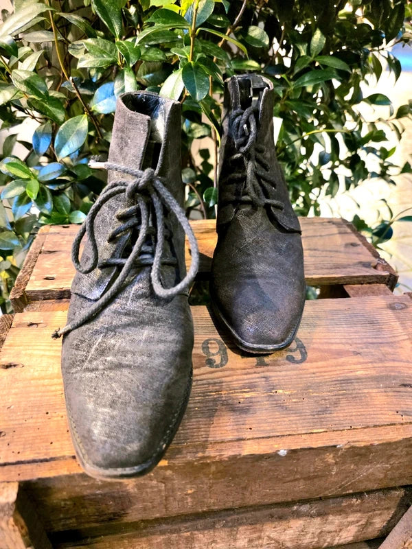 Vintage 80's Revival Ankle Boots