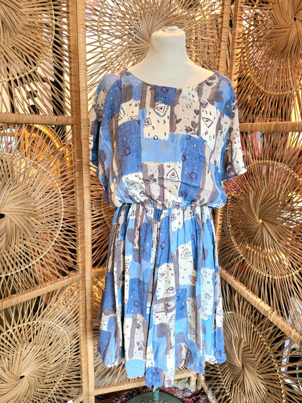 Vintage 80s Skater Dress