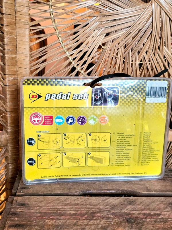 Vintage 90's Dunlop Car Pedal Set