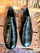 Vintage Bally Suisse Club Patent Slip on Shoes