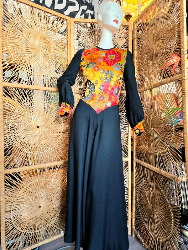Vintage RARE 60s/ 70s Palazzo Jumpsuit Glam