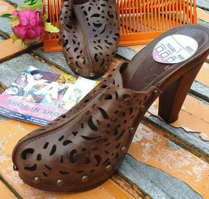 80s Benetton Clog Heels - Yatva