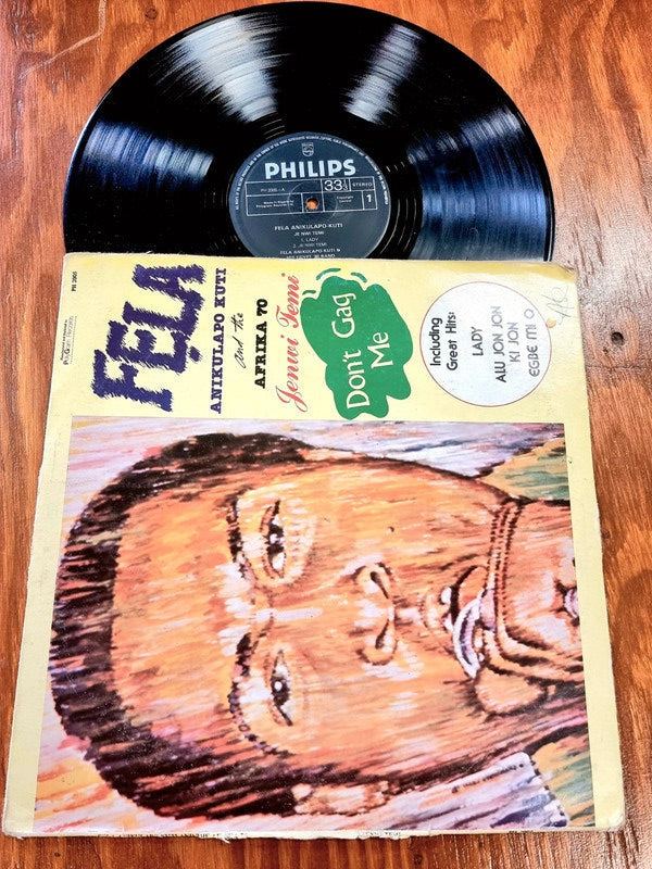 Fẹla Anikulapo Kuti And The Afrika 70 – Jenwi Temi Don't Gag Me Vinyl Record