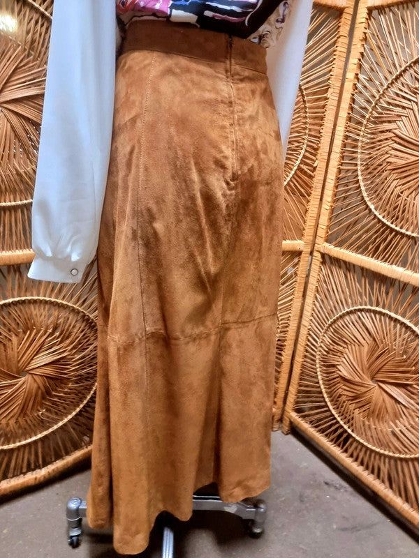 Vintage 80's Leather Skirt