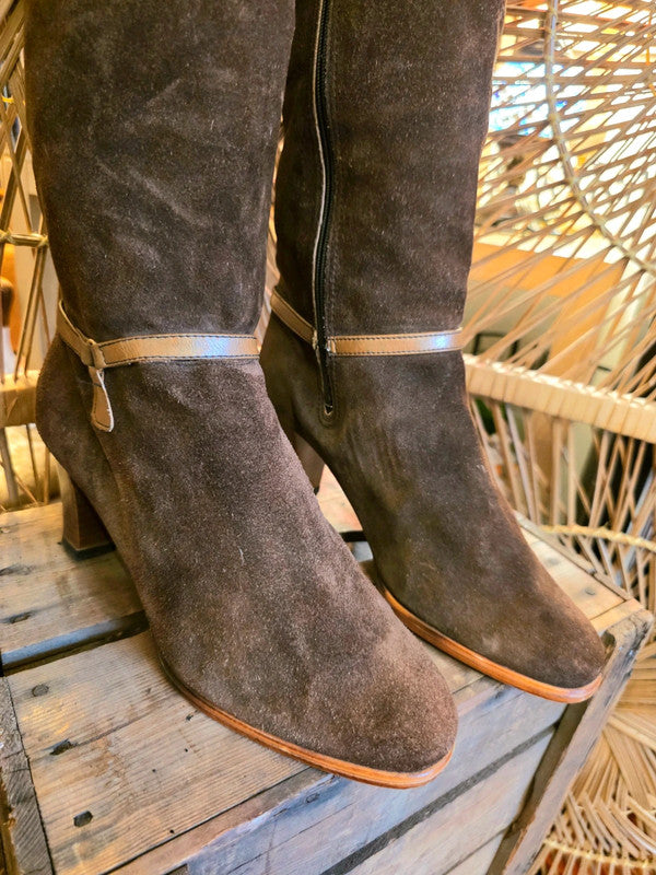 Vintage 70s / 80s Suede Boots