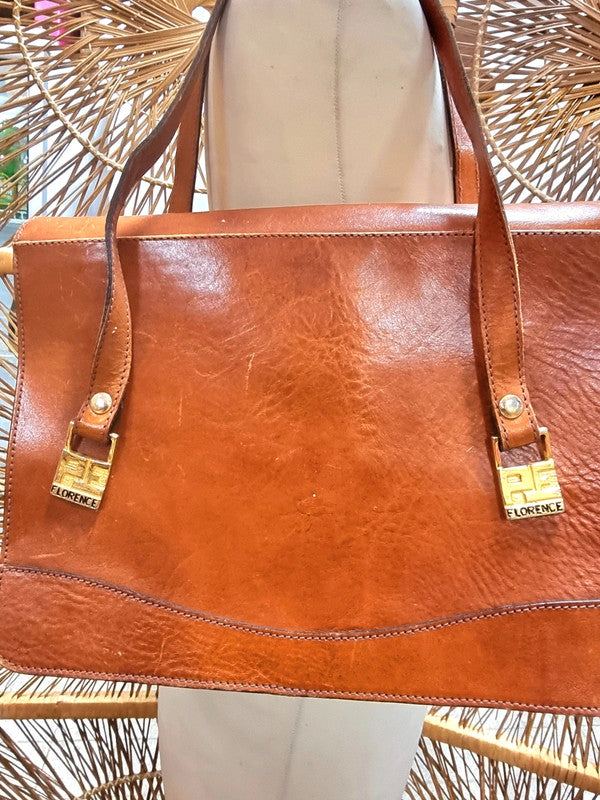 Vintage PE Florence Leather Shoulder / Hand Bag