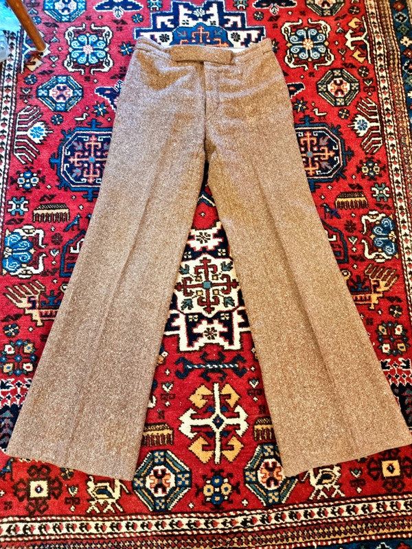 Vintage 70's Flared Trouser Suit