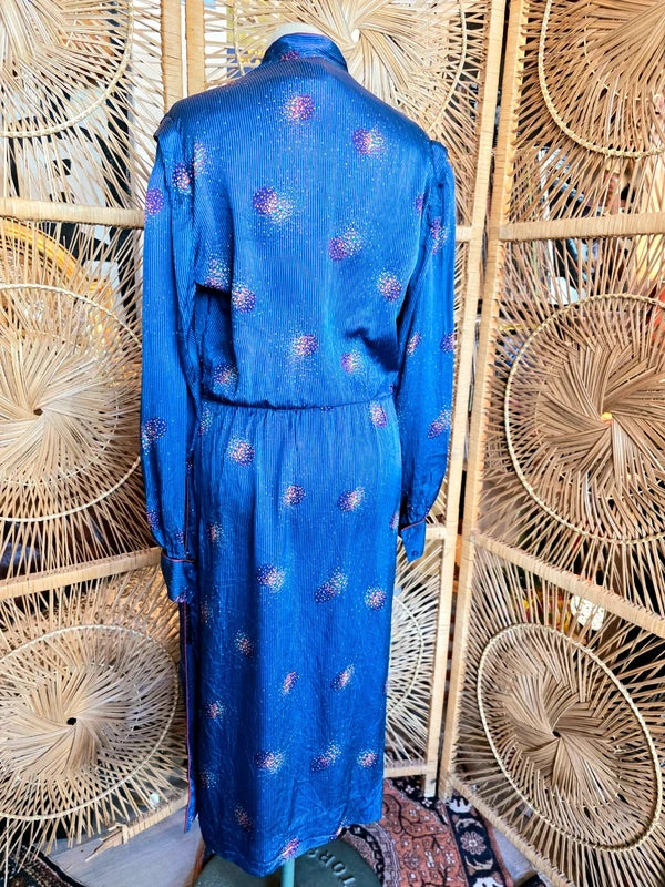Vintage 70's Roger Mahr Midi Dress