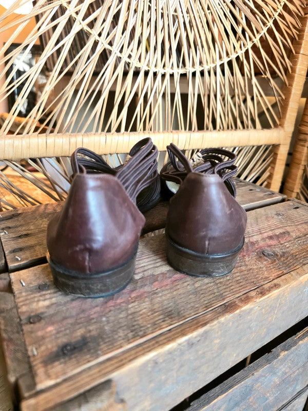 Vintage 80's Van de Poel Sandals