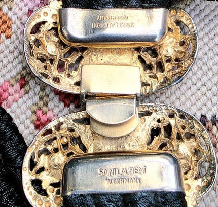 Yves Saint Laurent Belt Spring 1982 Fashion Show Collection