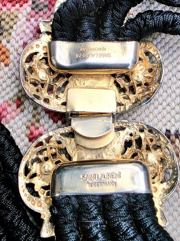 Yves Saint Laurent Belt Spring 1982 Fashion Show Collection
