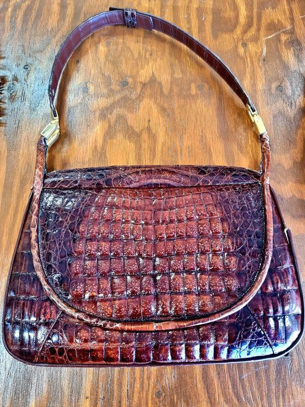 Vintage 60's / 70's Cro Leather Shoulder Bag