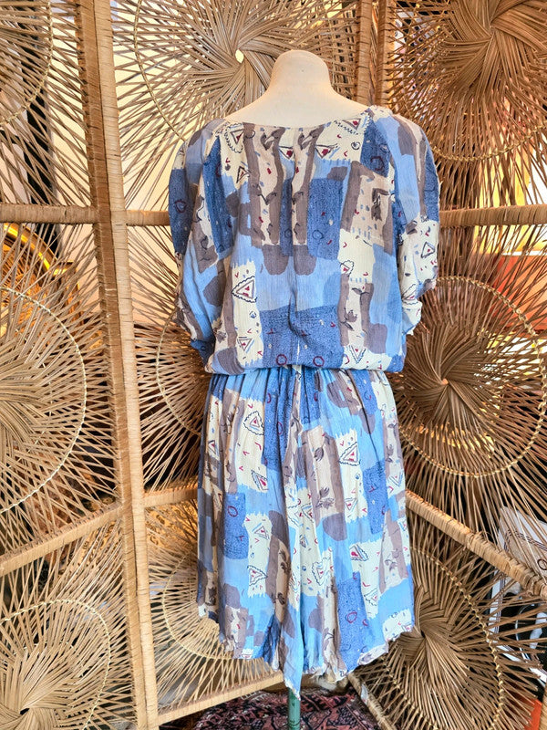 Vintage 80s Skater Dress