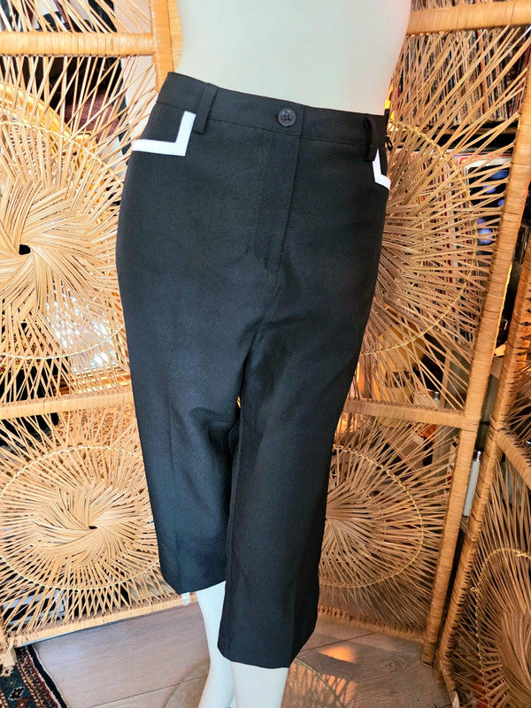 Vintage 80s Crop Trouser