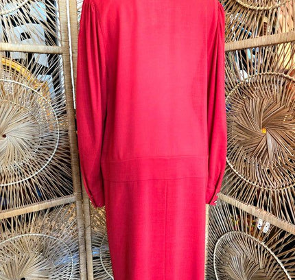 Vintage 80's Louis Féraud Military Dress