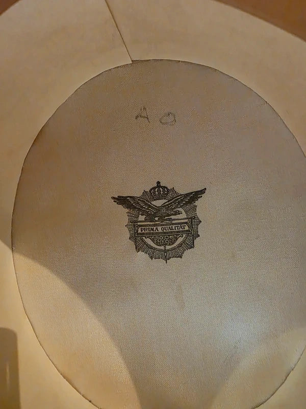 Antique Victorian Felt Top Hat