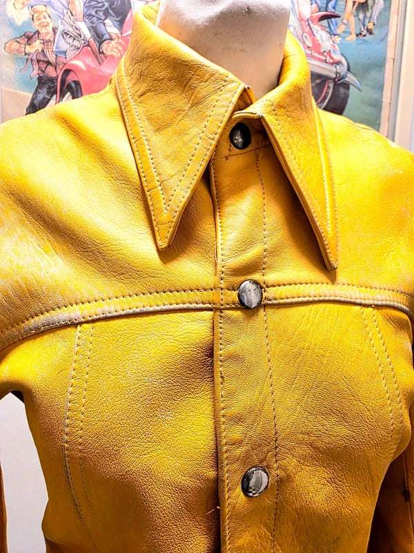 Vintage 70's Berdy Leather Jacket