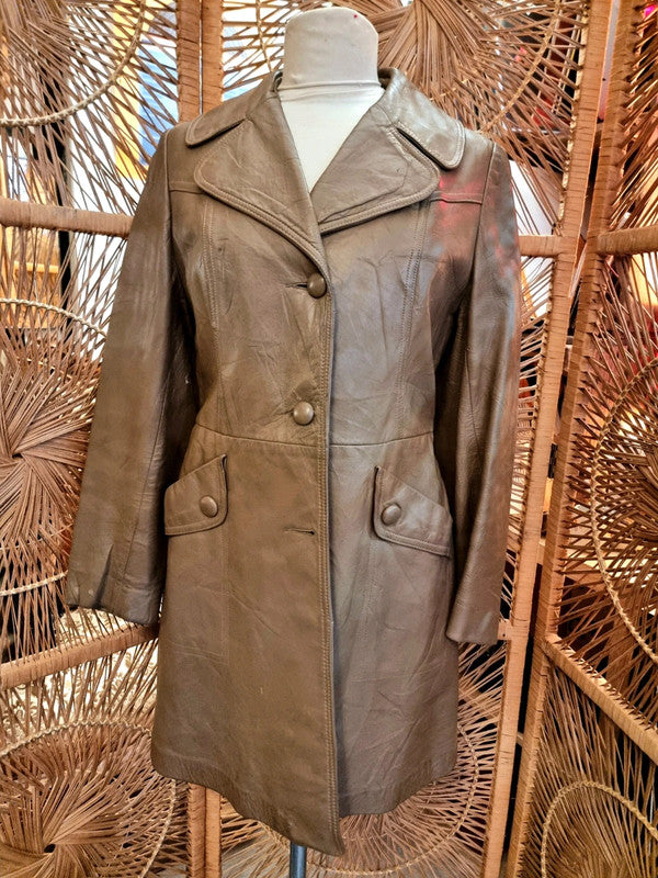 Vintage 70's Trojan Trenchcoat