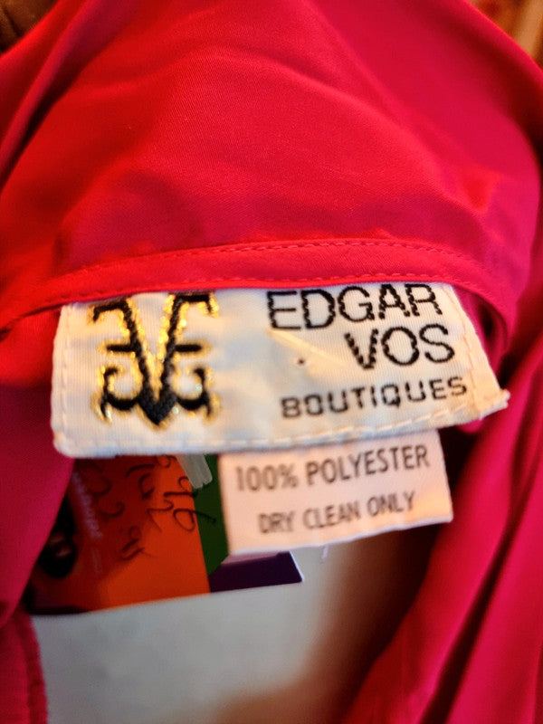 Vintage 1980's Edgar Vos Boutique Secretary Shirt
