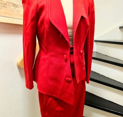 Vintage 1950's Thierry Mugler Skirt Suit