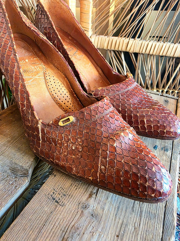 Vintage 50´s Migar Croc Shoes